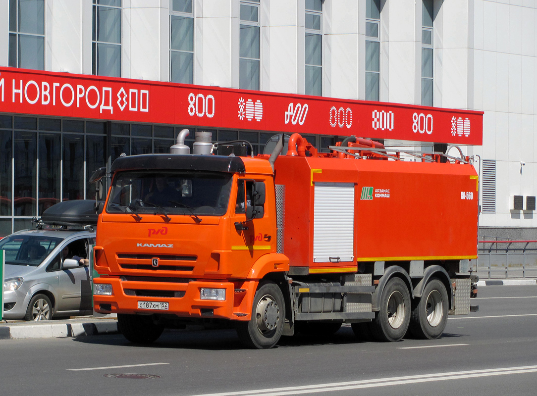 Нижегородская область, № С 187 ХМ 152 — КамАЗ-65115-A5(48)
