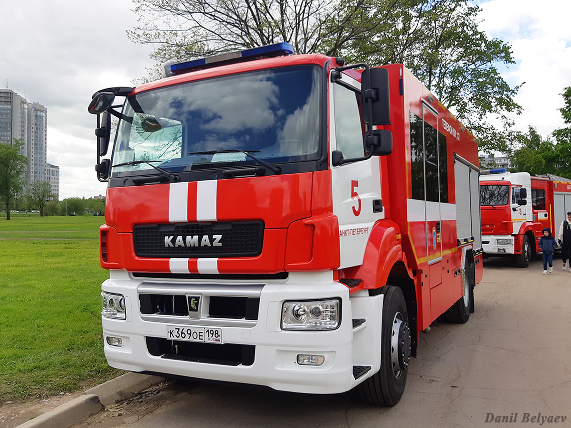 Санкт-Петербург, № К 369 ОЕ 198 — КамАЗ-5325-G5(69)