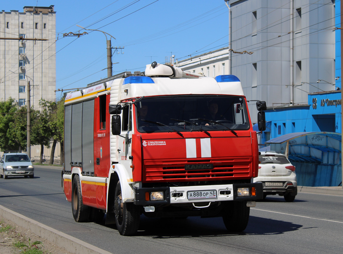 Кировская область, № А 888 ОР 43 — КамАЗ-43253-A3(96)