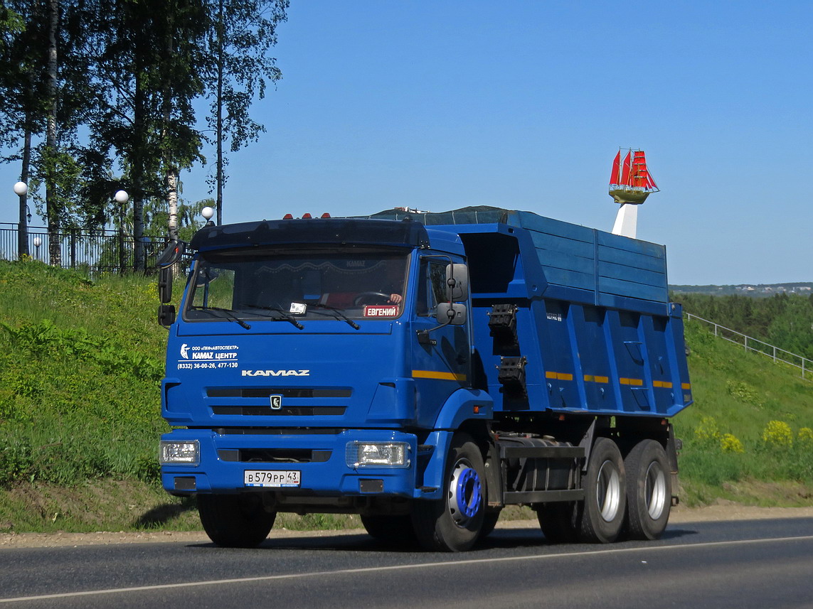Кировская область, № В 579 РР 43 — КамАЗ-65115-A5(48)