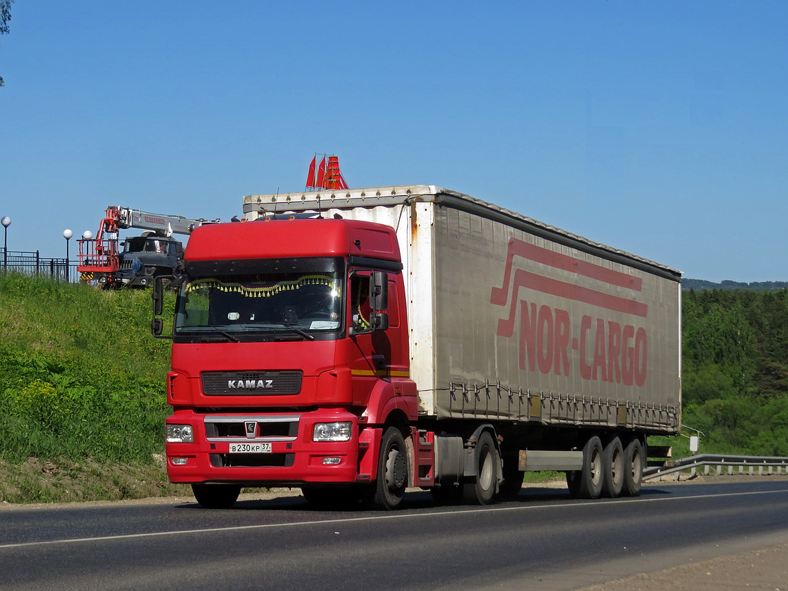 Ивановская область, № В 230 КР 37 — КамАЗ-5490-S5(87)