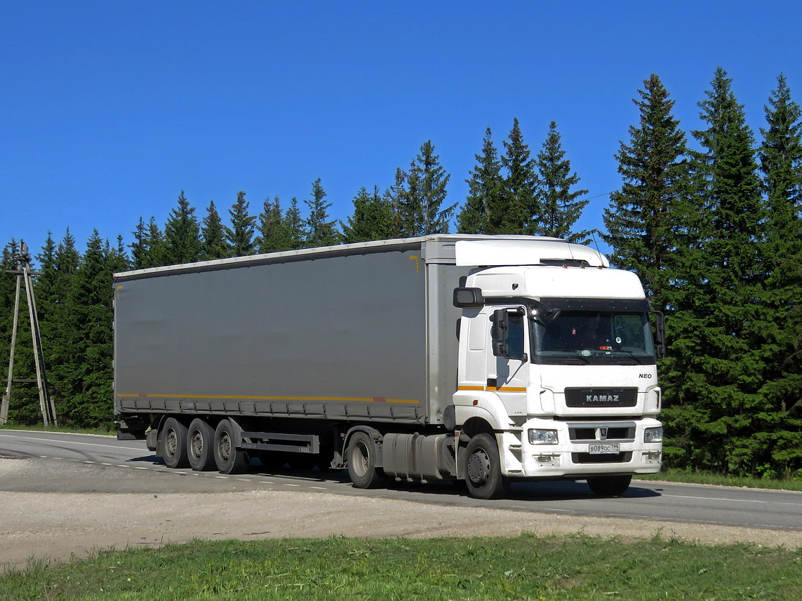 Москва, № В 089 ОС 799 — КамАЗ-5490-S5(87)
