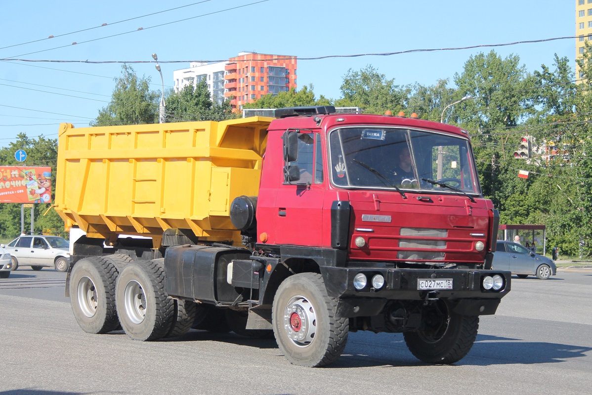Удмуртия, № С 027 МС 18 — Tatra 815-2 S1 A