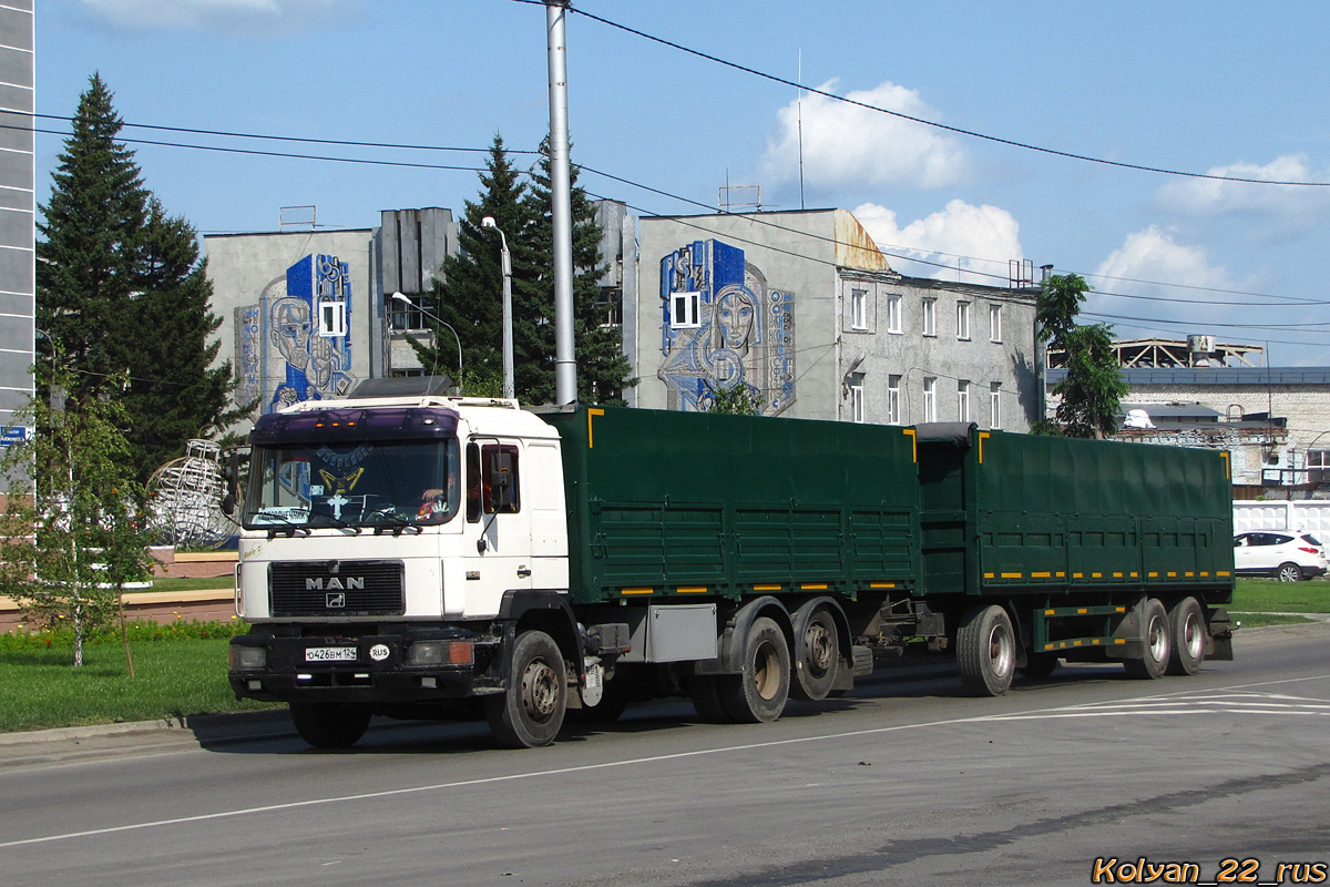 Алтайский край, № О 426 ВМ 124 — MAN F90 26.xxx (общая)