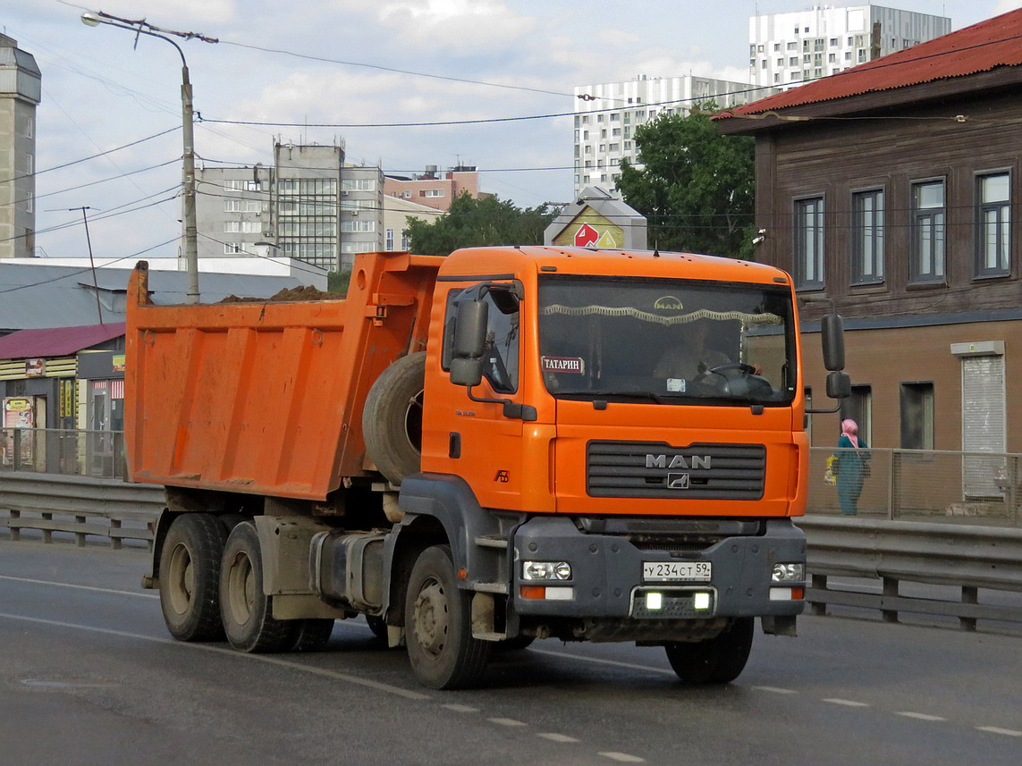 Пермский край, № У 234 СТ 59 — MAN TGA 33.350