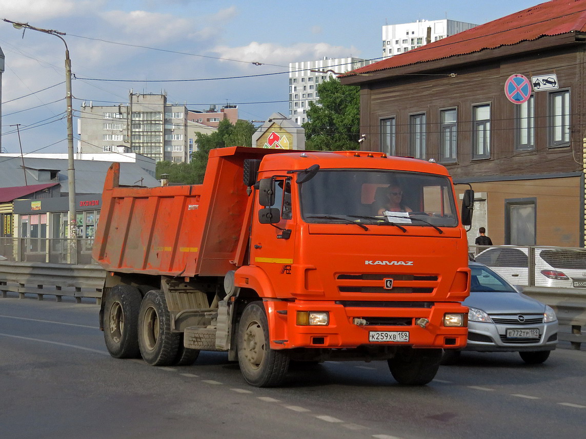 Пермский край, № К 259 ХВ 159 — КамАЗ-65115-L4(19)