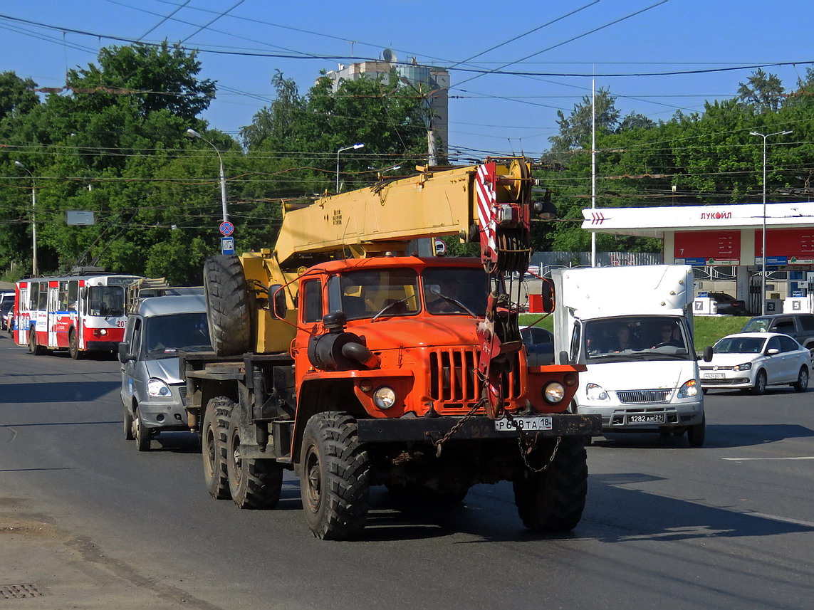 Удмуртия, № Р 648 ТА 18 — Урал-5557-10