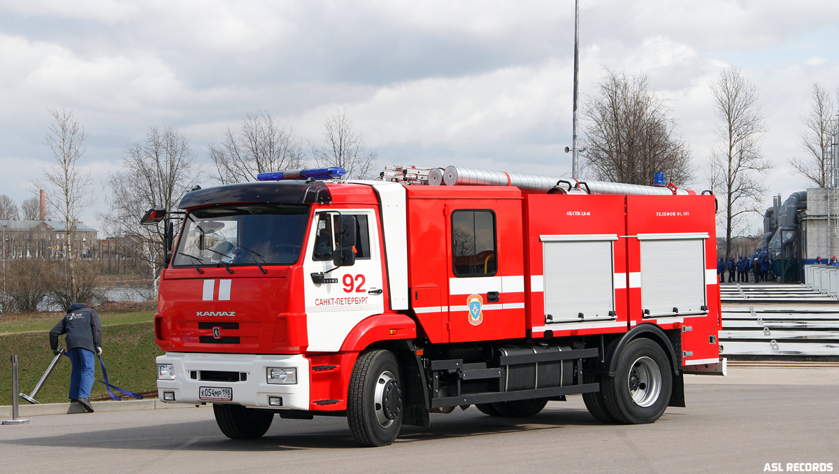Санкт-Петербург, № К 054 МР 198 — КамАЗ-43253-G5(69)