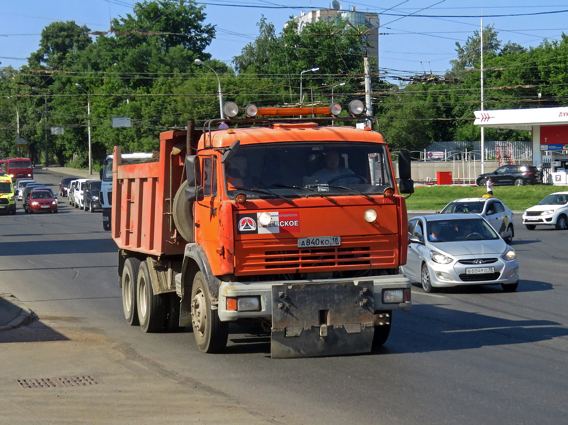 Удмуртия, № А 840 КО 18 — КамАЗ-65115-D3(97)
