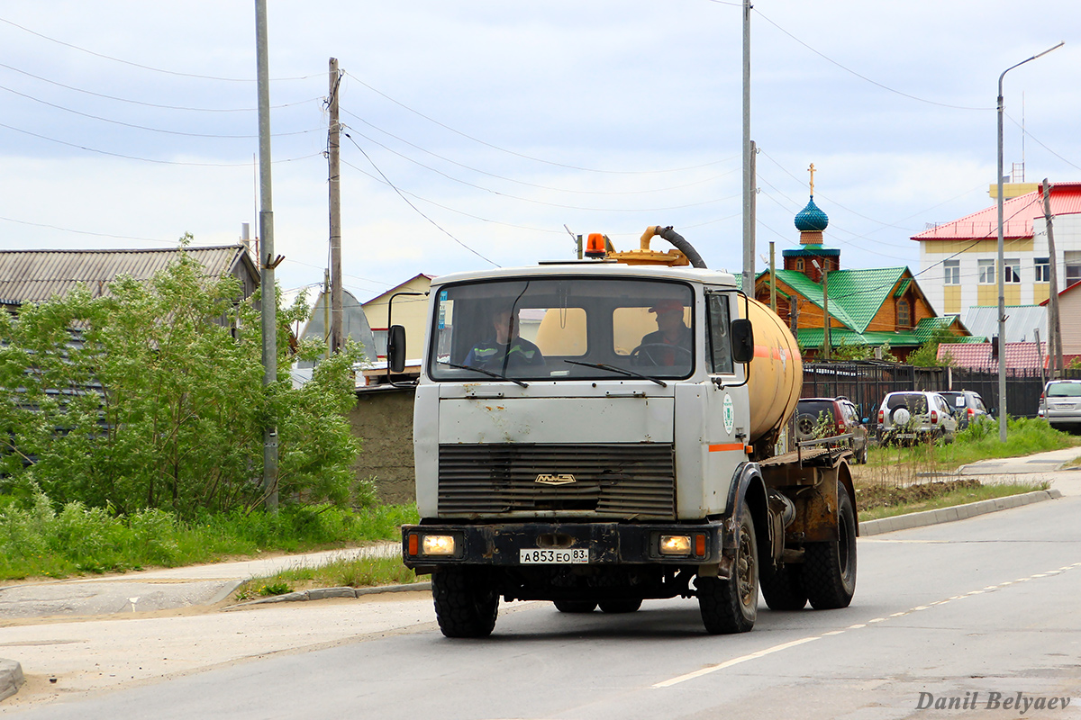 Ненецкий автономный округ, № А 853 ЕО 83 — МАЗ-5337 [533700]