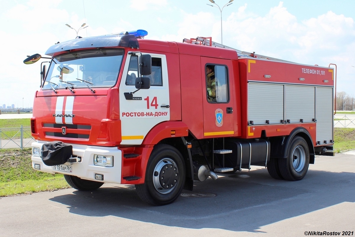 Ростовская область, № Е 151 АР 761 — КамАЗ-43253-G5(69)