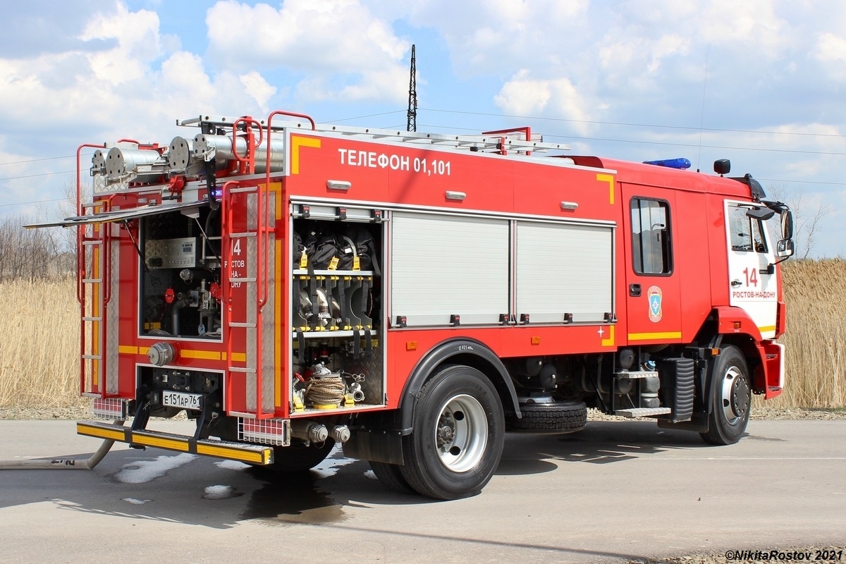 Ростовская область, № Е 151 АР 761 — КамАЗ-43253-G5(69)