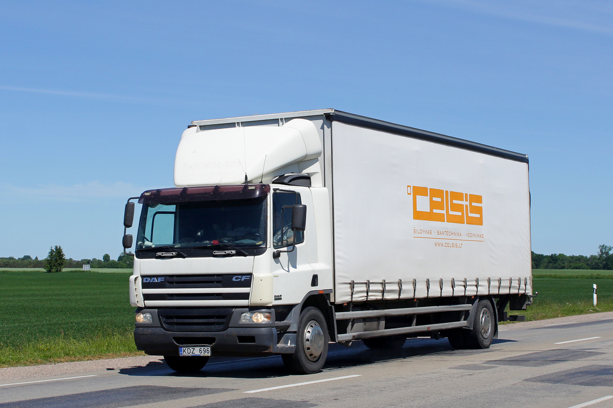 Литва, № KDZ 696 — DAF CF65 FA