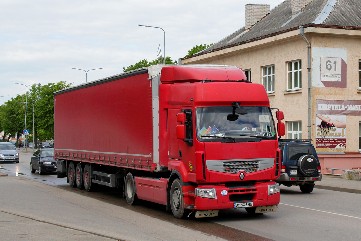 Львовская область, № ВС 3623 НЕ — Renault Premium ('2006)