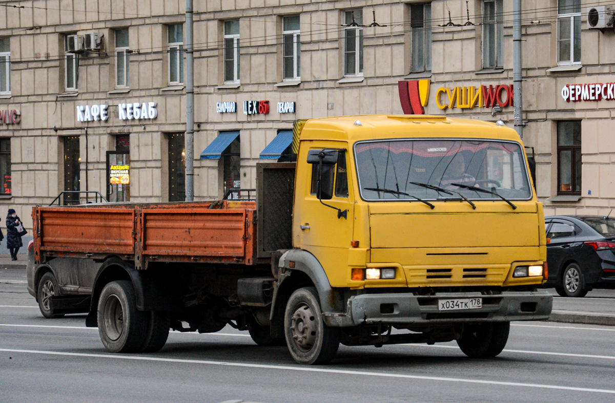 Санкт-Петербург, № Х 034 ТК 178 — КамАЗ-4308 [430800]