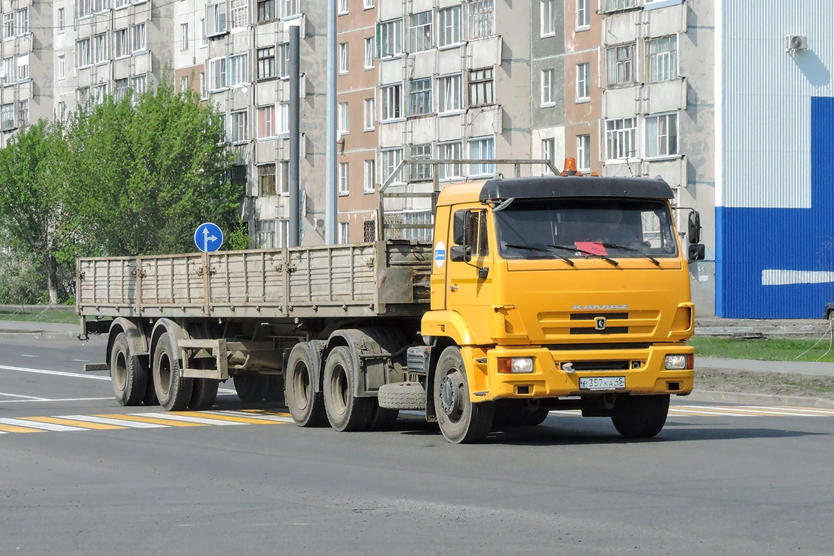 Курганская область, № Р 357 КА 45 — КамАЗ-65116-N3(78)
