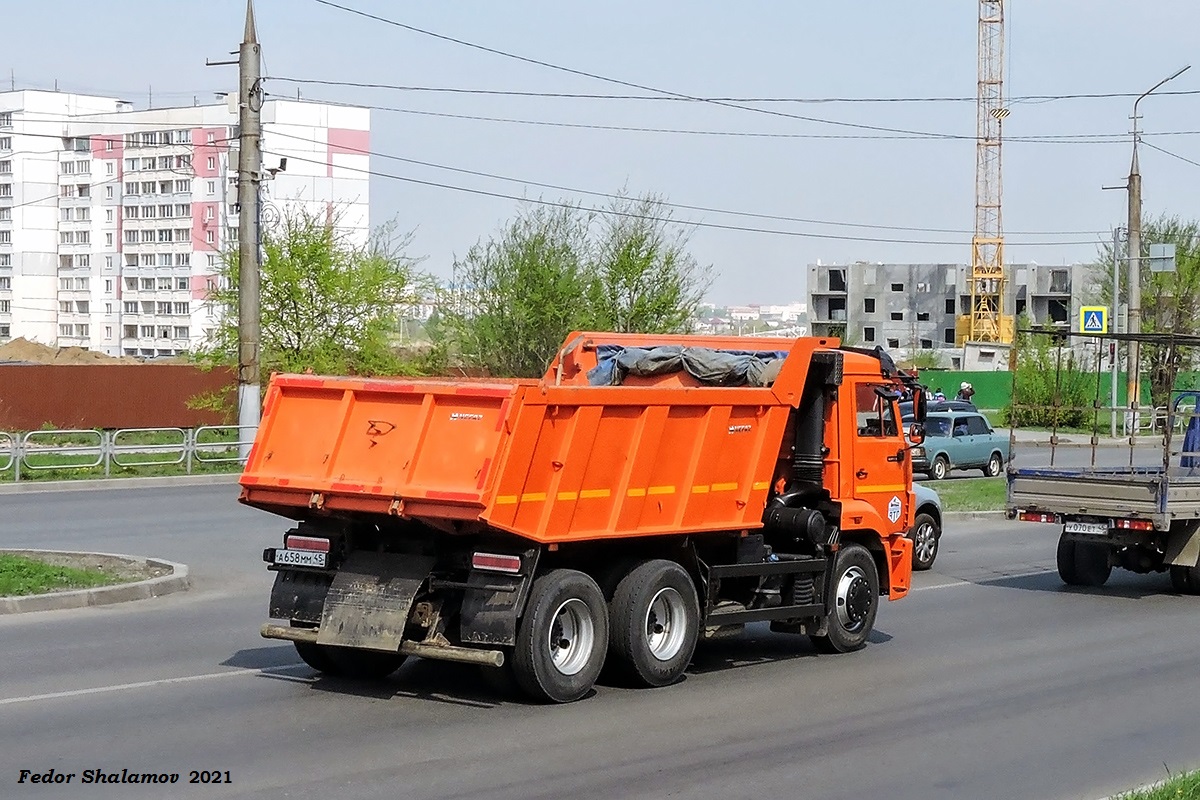 Курганская область, № А 658 ММ 45 — КамАЗ-65115-A5(48)
