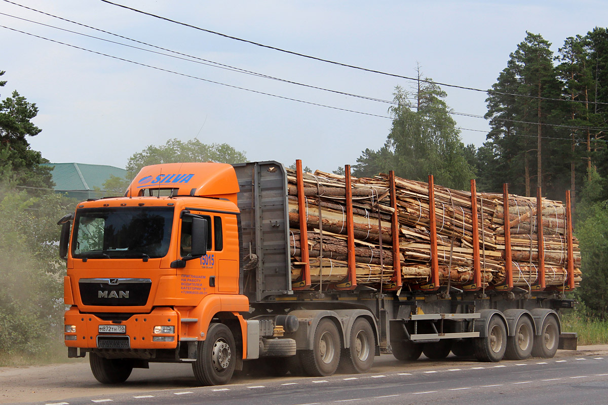 Московская область, № 15015 — MAN TGS 33.440