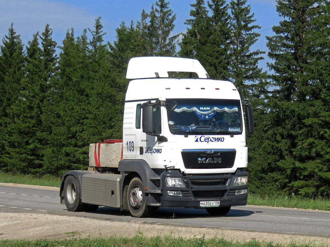 Иркутская область, № М 430 ЕУ 138 — MAN TGS 19.400
