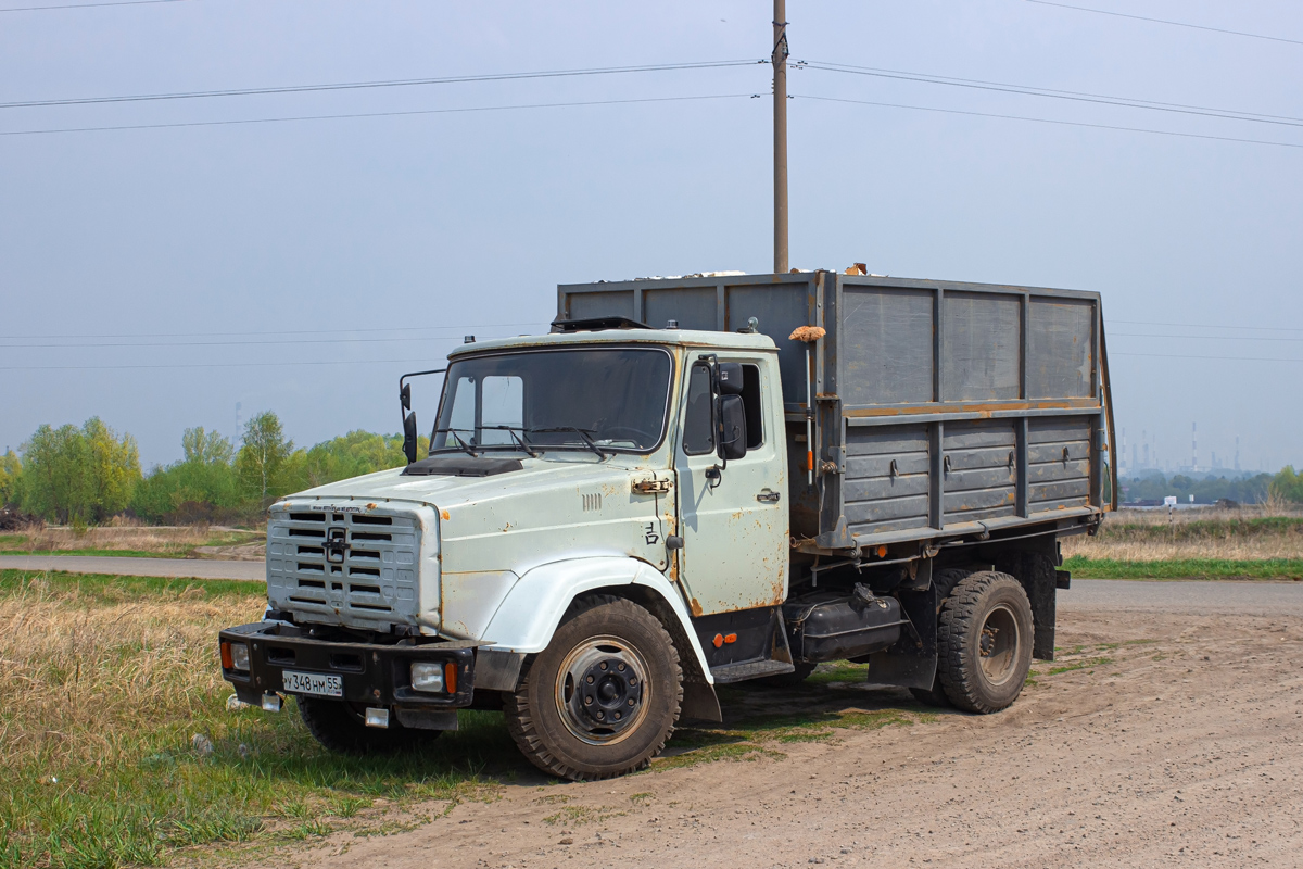 Омская область, № У 348 НМ 55 — ЗИЛ-494560