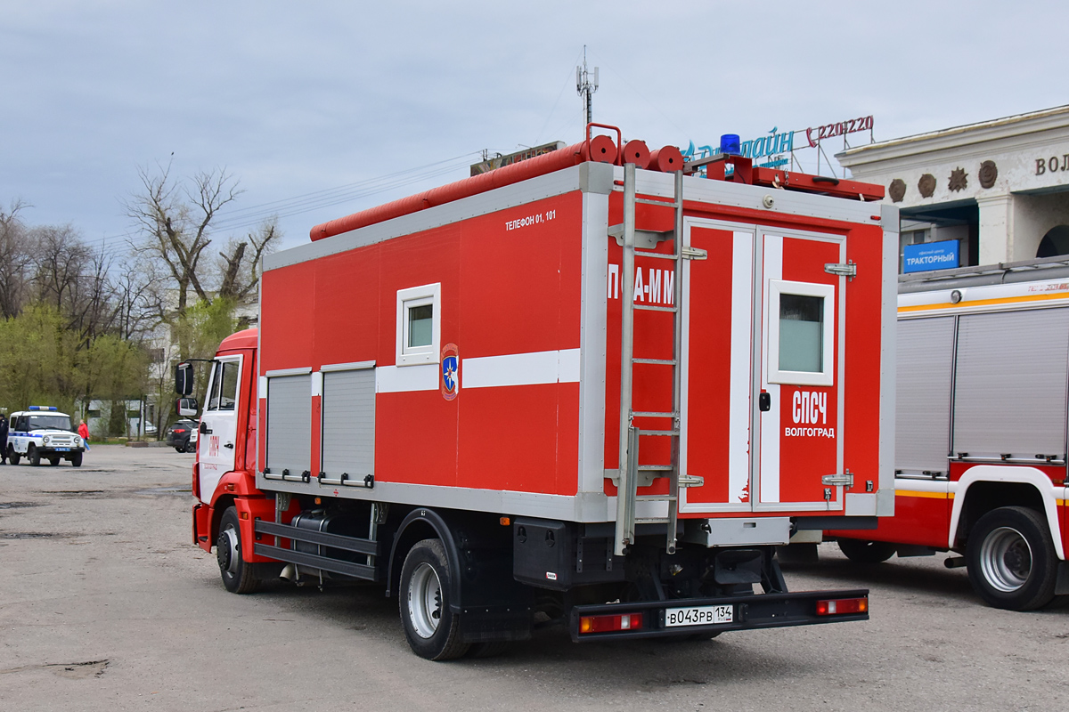 Волгоградская область, № В 043 РВ 134 — КамАЗ-4308-R4(28)