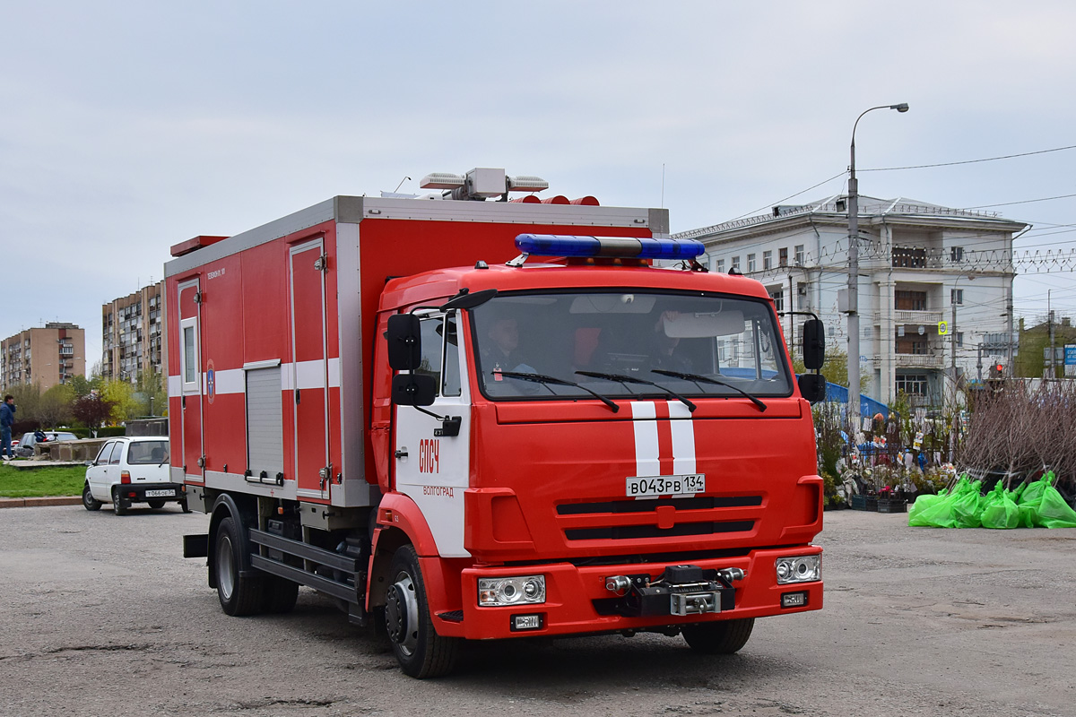 Волгоградская область, № В 043 РВ 134 — КамАЗ-4308-R4(28)