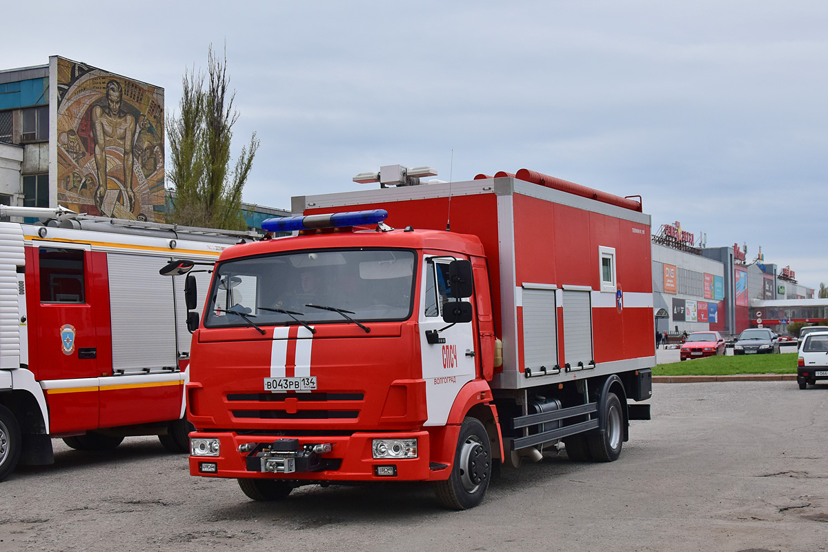 Волгоградская область, № В 043 РВ 134 — КамАЗ-4308-R4(28)