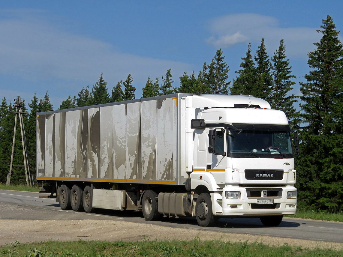 Московская область, № К 796 РС 750 — КамАЗ-5490-S5(87)