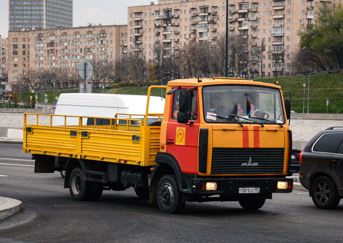 Москва, № Т 501 СО 197 — МАЗ-437043
