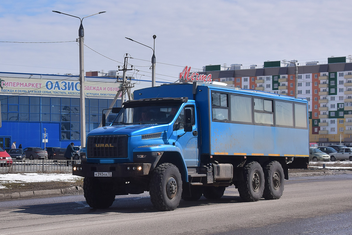 Ульяновская область, № К 393 КА 73 — Урал NEXT 3255-71