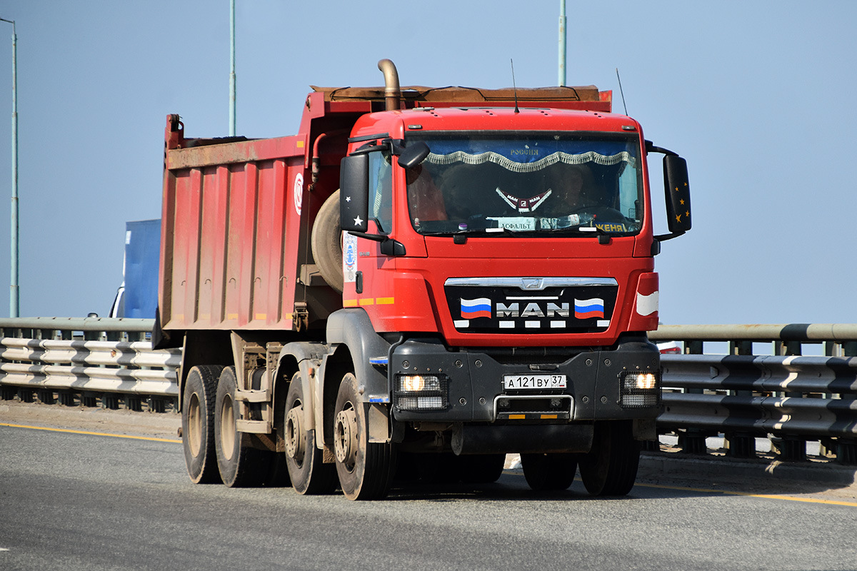 Ивановская область, № А 121 ВУ 37 — MAN TGS 41.400