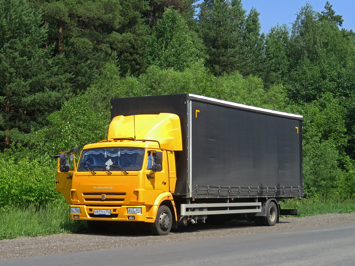 Нижегородская область, № Х 671 ТН 152 — КамАЗ-4308-G5(69)