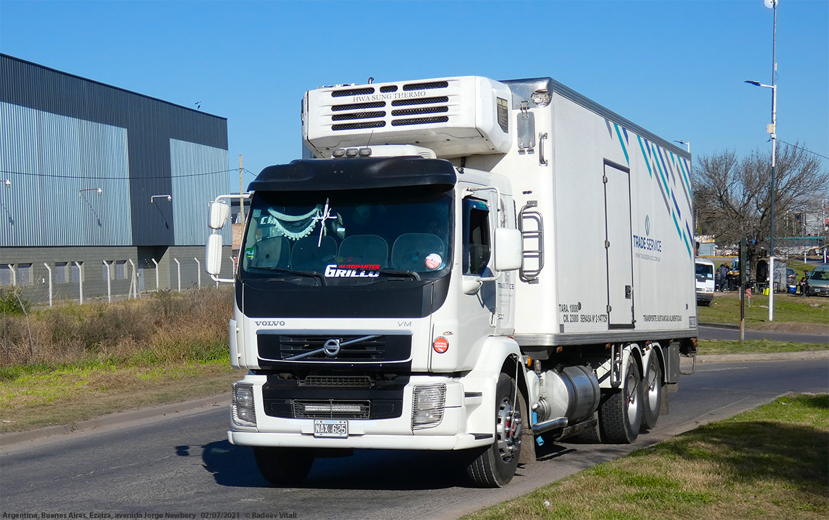 Аргентина, № NAX 625 — Volvo  (общая модель)