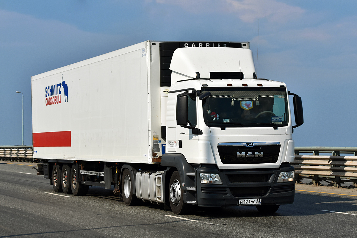 Ульяновская область, № М 121 МС 73 — MAN TGS 18.400