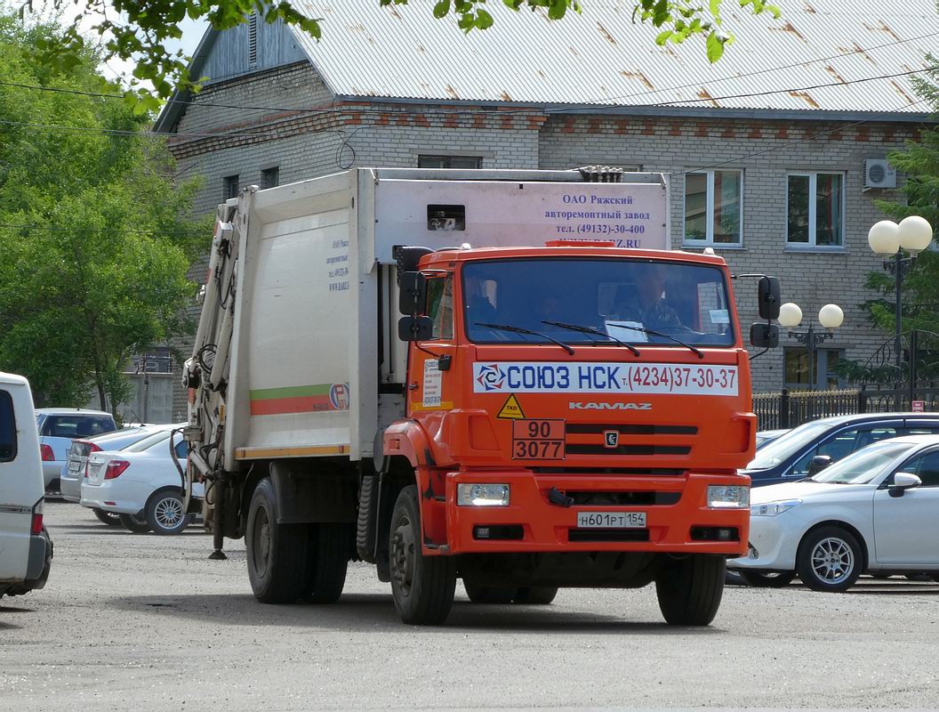 Приморский край, № Н 601 РТ 154 — КамАЗ-53605-A5(48)