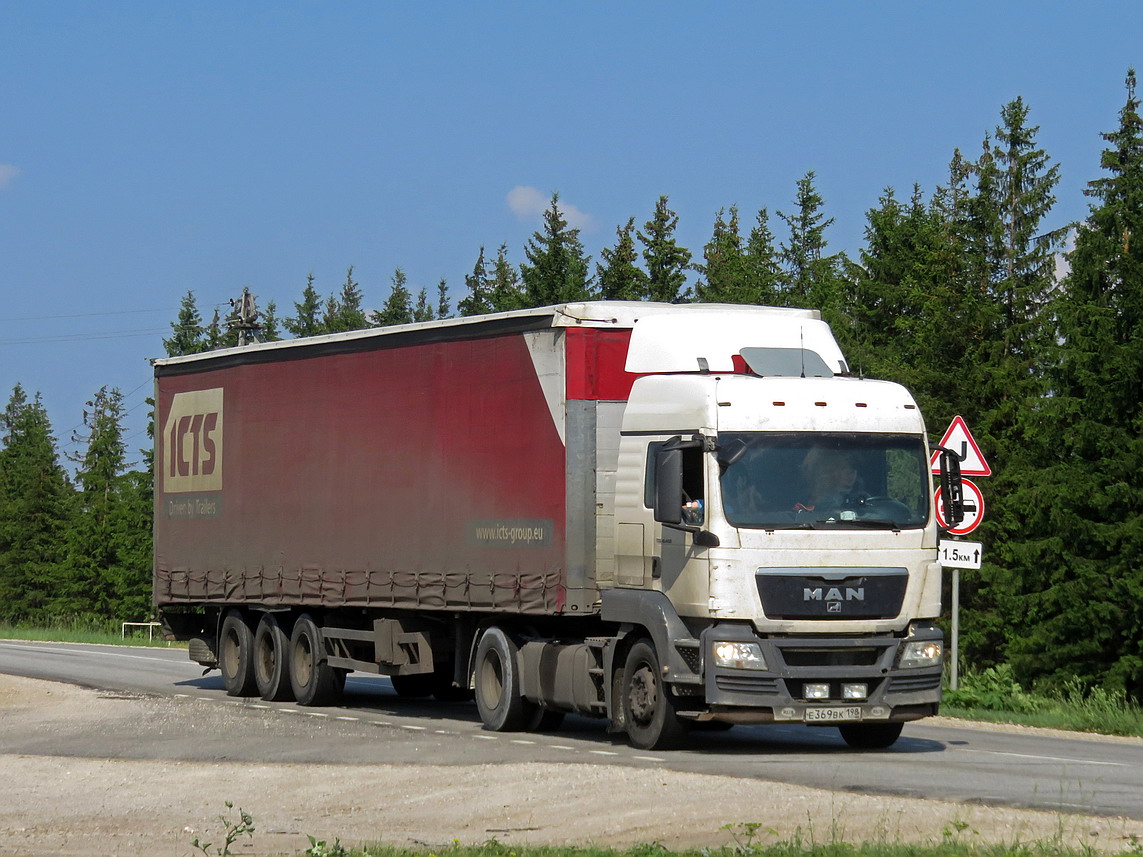 Санкт-Петербург, № Е 369 ВК 198 — MAN TGS 18.400