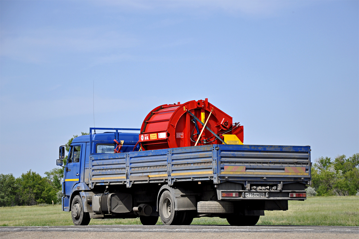 Ульяновская область, № С 778 КМ 102 — КамАЗ-5308-D3(97)
