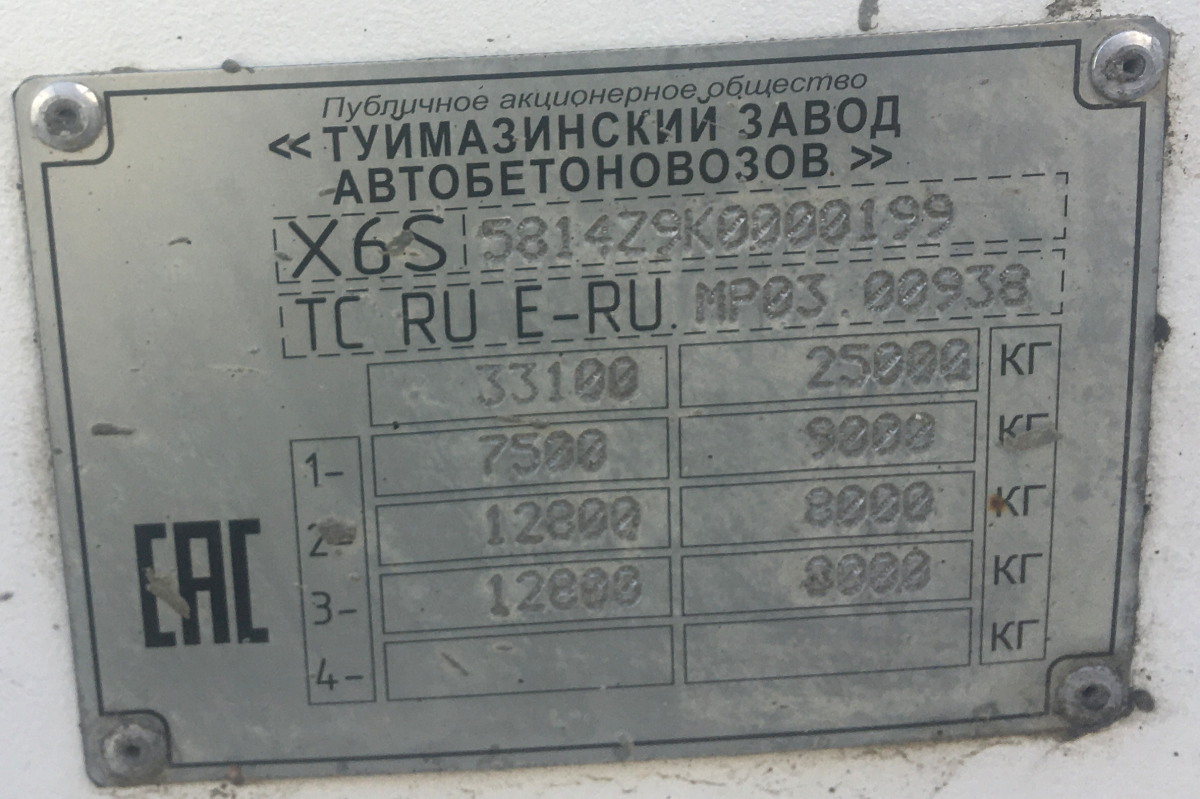 Ханты-Мансийский автоном.округ, № В 127 КВ 186 — КамАЗ-6520-A5(48)