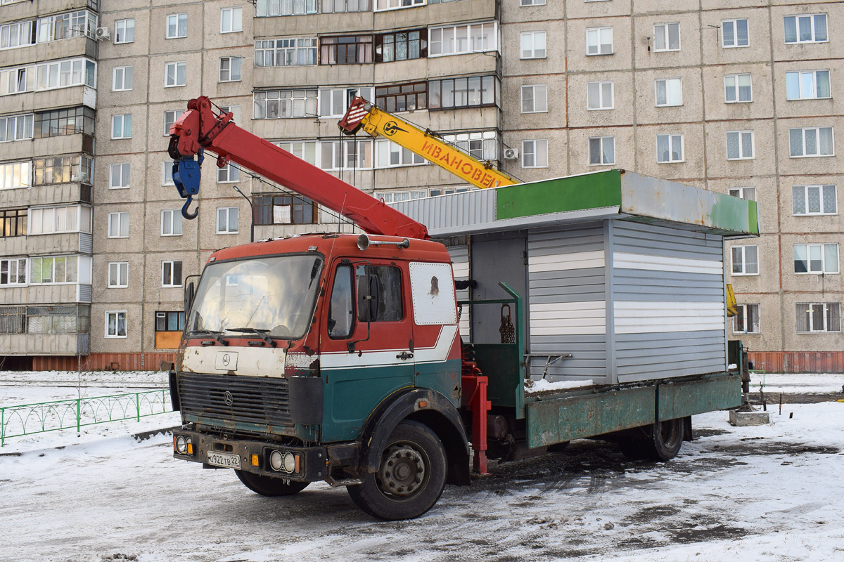 Алтайский край, № О 922 ТВ 22 — Mercedes-Benz NG (общ. мод.)