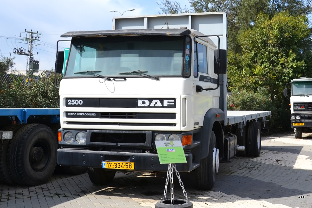 Израиль, № 6825 — DAF 1700/1900/2100/2300/2500/2700 (общ.)