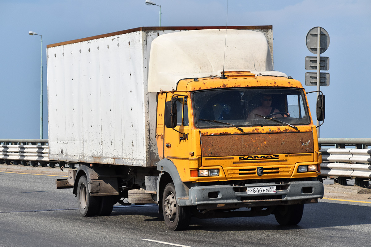 Пермский край, № Р 846 РМ 59 — КамАЗ-4308-H3(99)