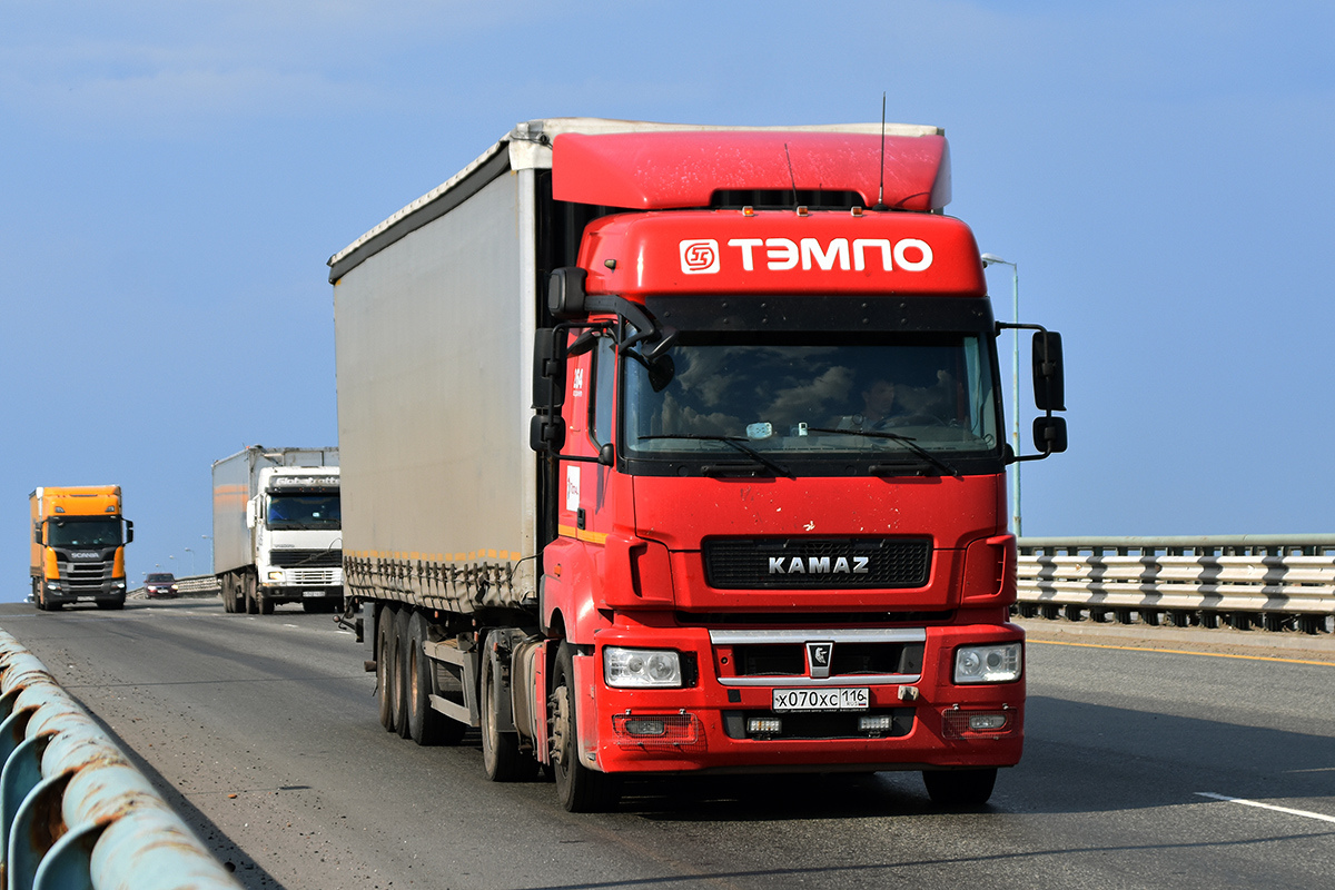 Татарстан, № Х 070 ХС 116 — КамАЗ-5490-S5(87)
