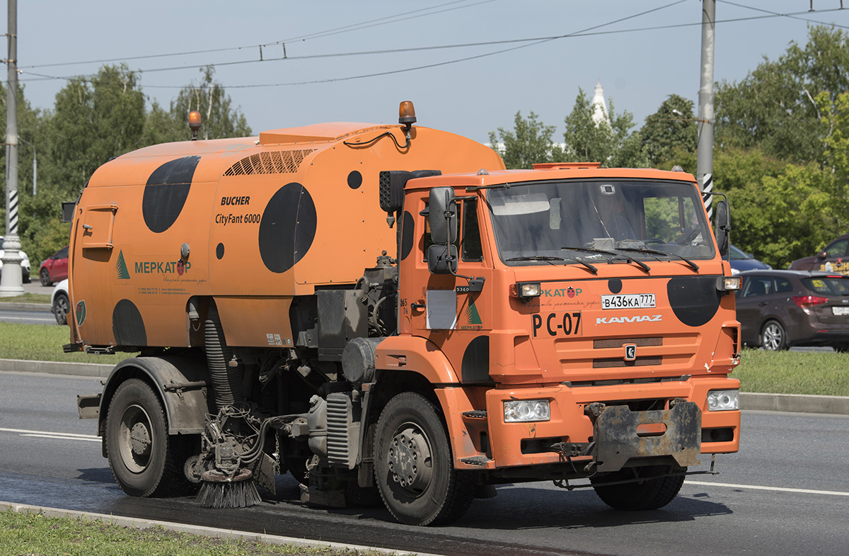 Москва, № В 436 КА 777 — КамАЗ-53605-A4(23)