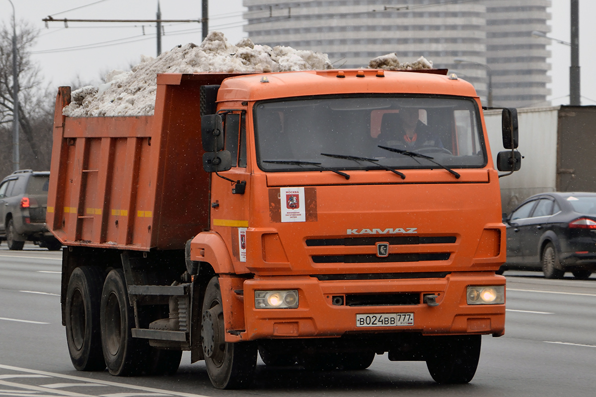 Москва, № В 024 ВВ 777 — КамАЗ-65115-A4(23)
