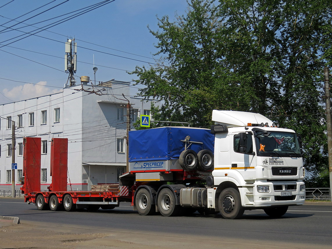 Кировская область, № Х 098 ХЕ 43 — КамАЗ-65206-T5(68)