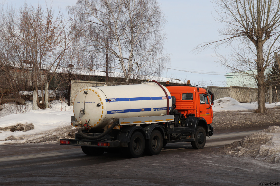 Красноярский край, № Е 356 КР 124 — КамАЗ-65115-D3(97)
