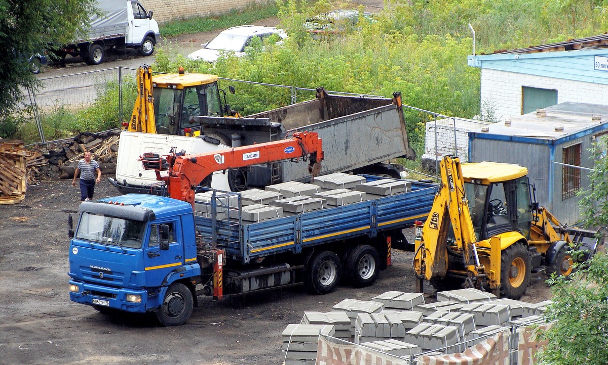 Москва, № М 086 ТР 777 — КамАЗ-65117-N3(78)