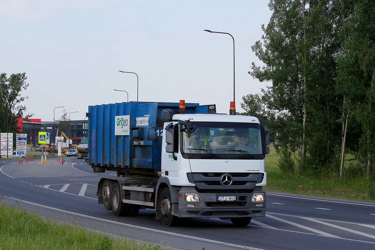 Литва, № JTJ 843 — Mercedes-Benz Actros ('2009) 2532