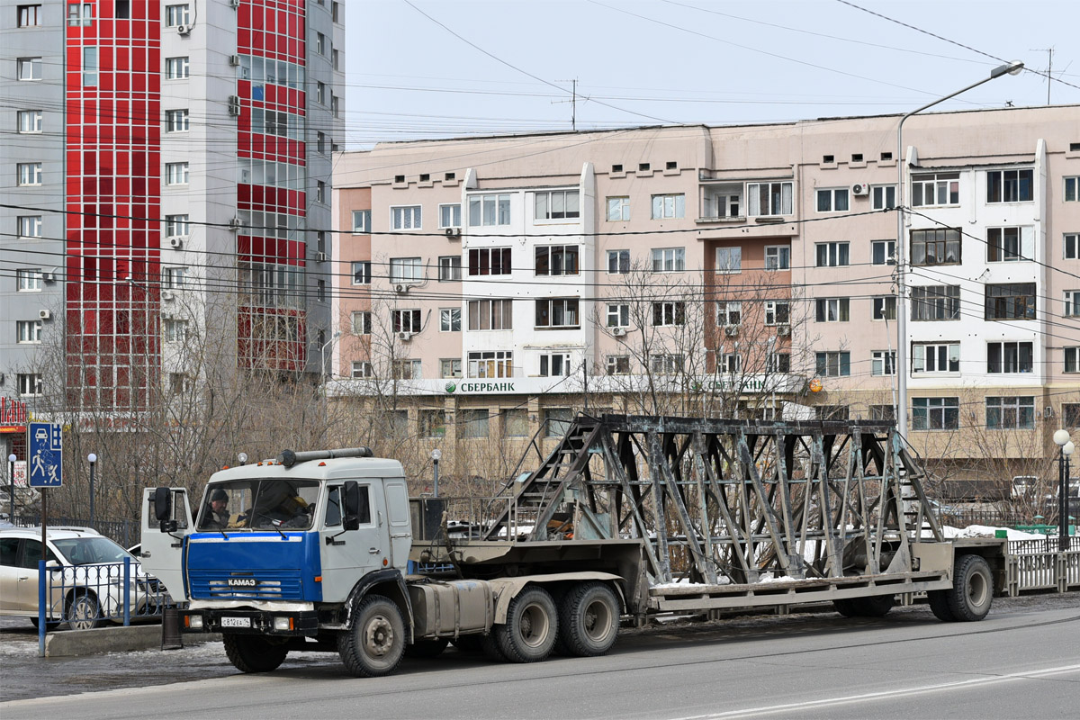 Саха (Якутия), № С 812 ЕА 14 — КамАЗ-54115 [541150]; Саха (Якутия), № АВ 3070 14 — ПП-1307А
