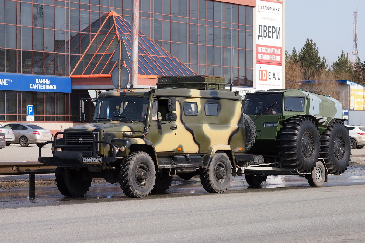 Ханты-Мансийский автоном.округ, № А 765 ЕН 186 — ГАЗ-3901/3902/330811 «Вепрь»